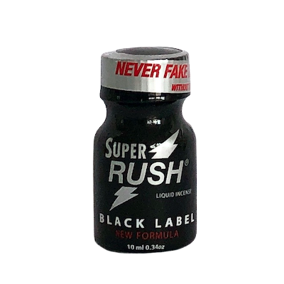 Poppers Super Rush Black Label Amyle 10 ml