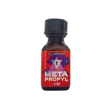 Poppers Liquid Colors Titanium en version long format de 24 ml, à base d'Amyle - Vapoppers - Evreux - Normandie