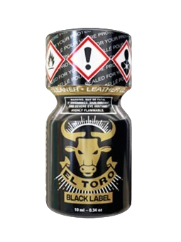Poppers El Toro Black Label - Pentyl - 10 ml - Vapoppers - Evreux - Normandie